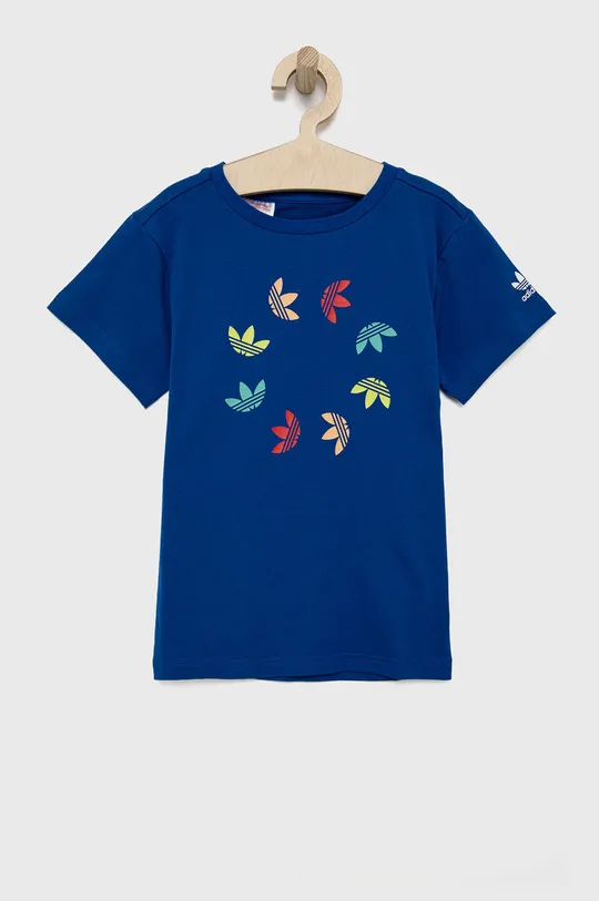 niebieski adidas Originals t-shirt dziecięcy HF2131 Dziecięcy