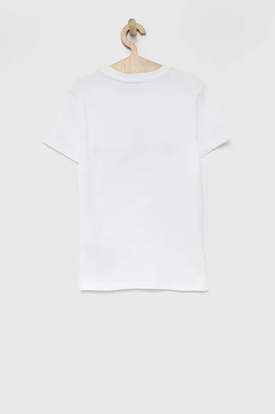 Calvin Klein Jeans T-shirt bawełniany dziecięcy IU0IU00267.PPYY.K biały
