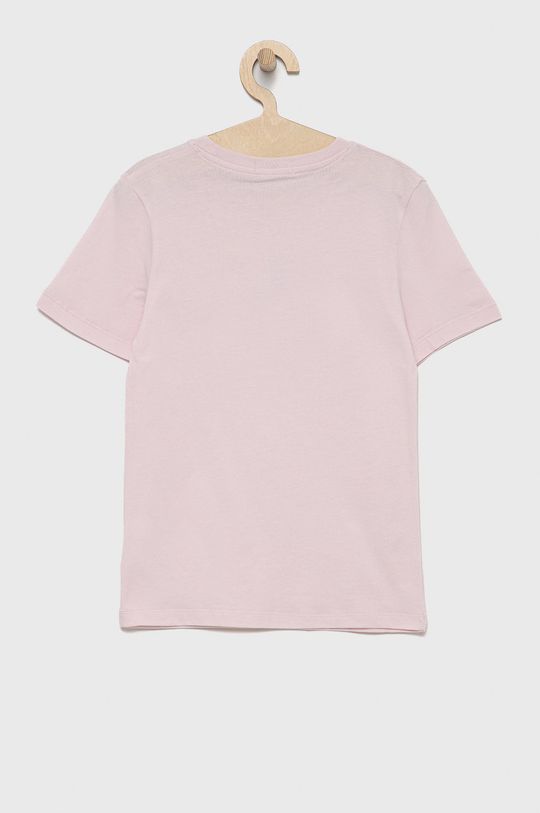Calvin Klein Jeans T-shirt bawełniany dziecięcy różowy