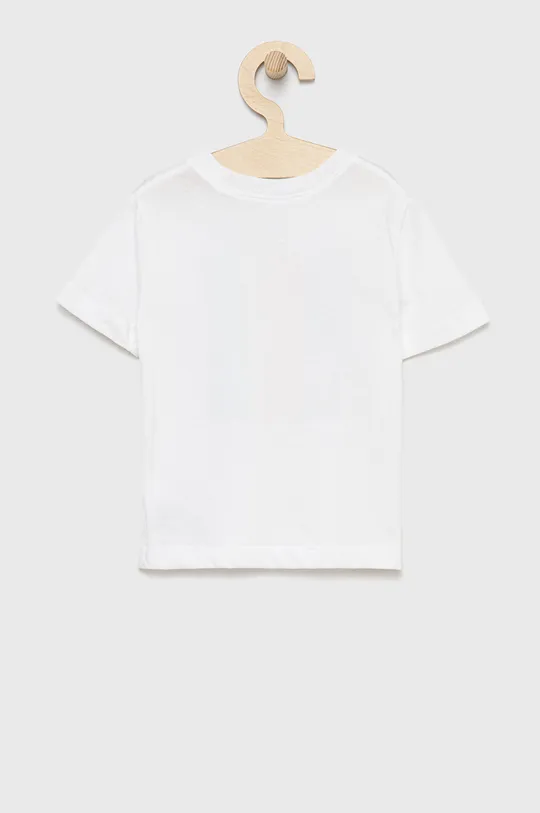 GAP t-shirt bawełniany dziecięcy biały