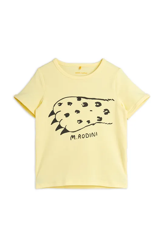 žltá Detské tričko Mini Rodini Detský