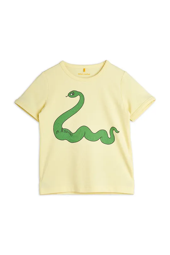 κίτρινο Παιδικό μπλουζάκι Mini Rodini Παιδικά