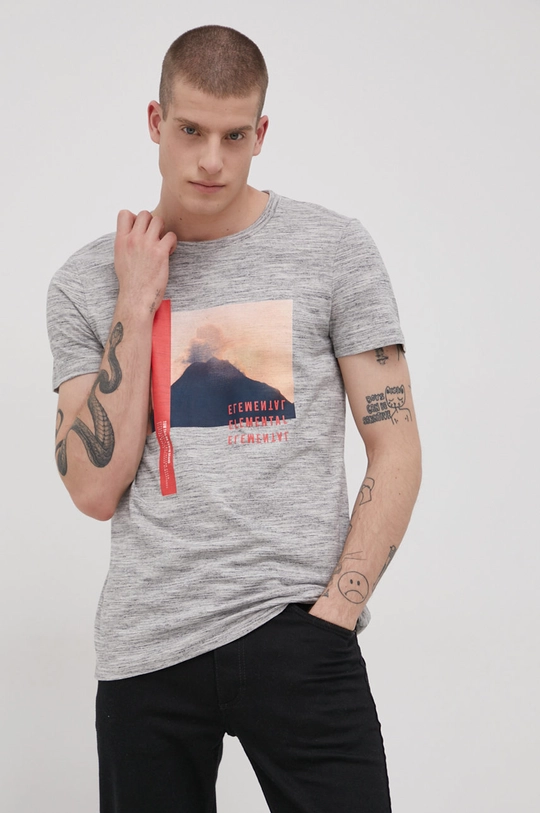 szary Tom Tailor T-shirt