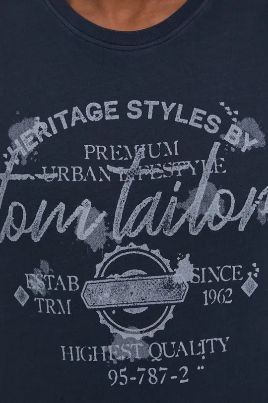 Хлопковая футболка Tom Tailor Мужской