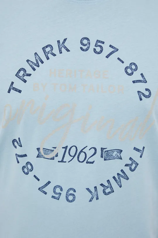 Tom Tailor - Βαμβακερό μπλουζάκι Ανδρικά