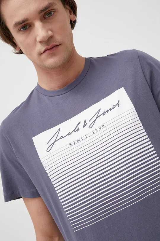 Jack & Jones - Βαμβακερό μπλουζάκι  100% Βαμβάκι