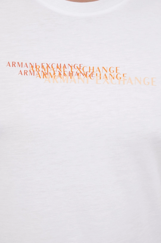 Bombažen t-shirt Armani Exchange Moški