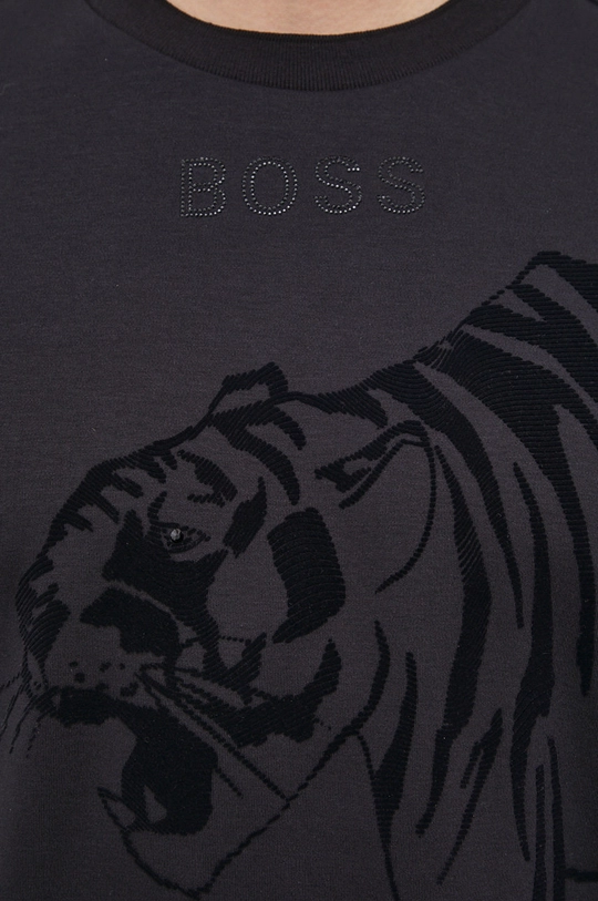 Boss T-shirt bawełniany Athleisure 50462996 Męski