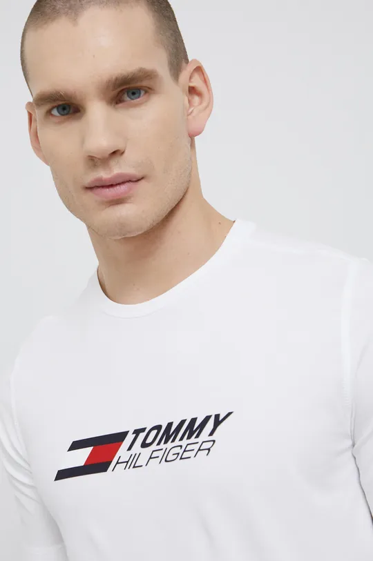 λευκό Μπλουζάκι Tommy Hilfiger