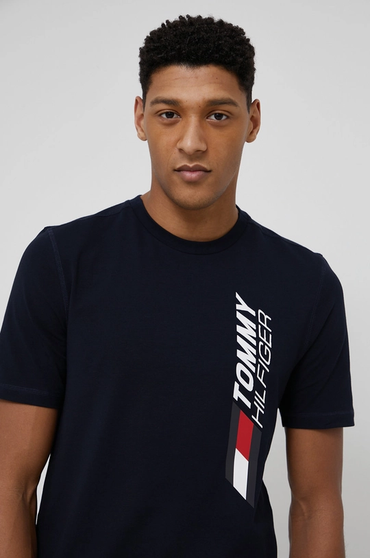 granatowy Tommy Hilfiger T-shirt