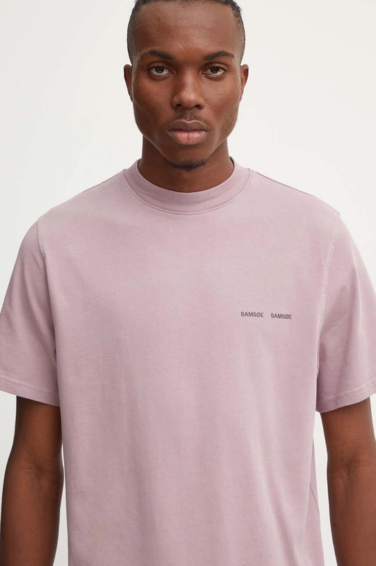 Samsoe Samsoe t-shirt in cotone Norsbro M20300010 rosa