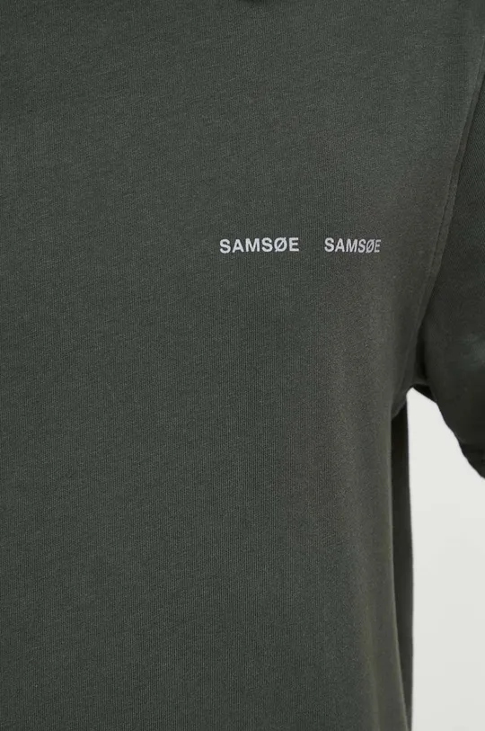 Хлопковая футболка Samsoe Samsoe Мужской
