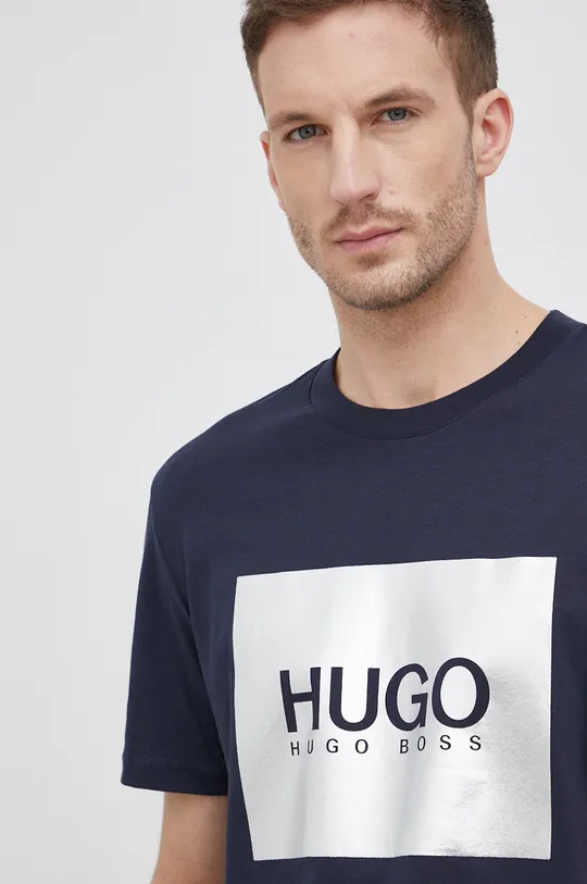 σκούρο μπλε Μπλουζάκι Hugo
