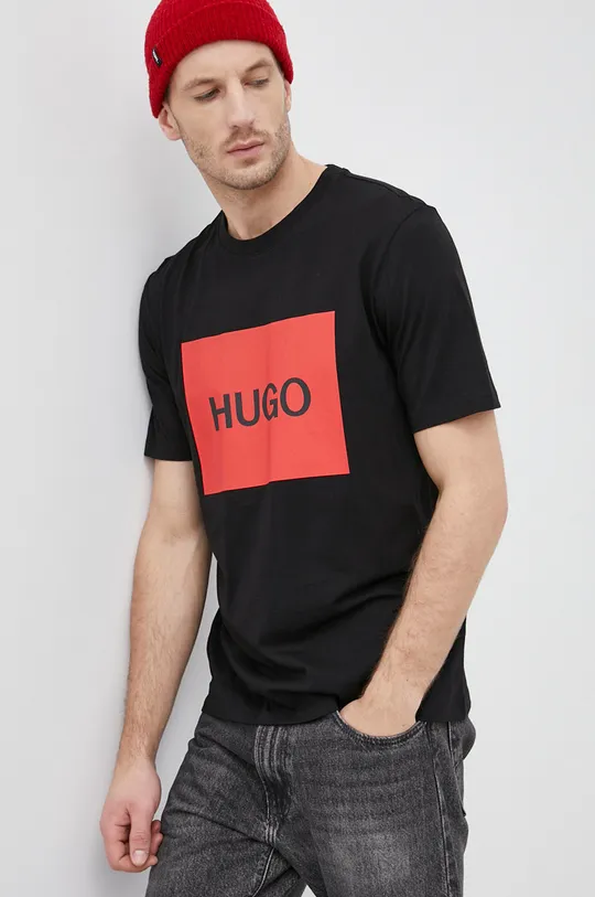 czarny Hugo T-shirt 50463322