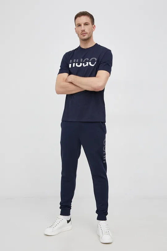 Hugo T-shirt 50466496 granatowy