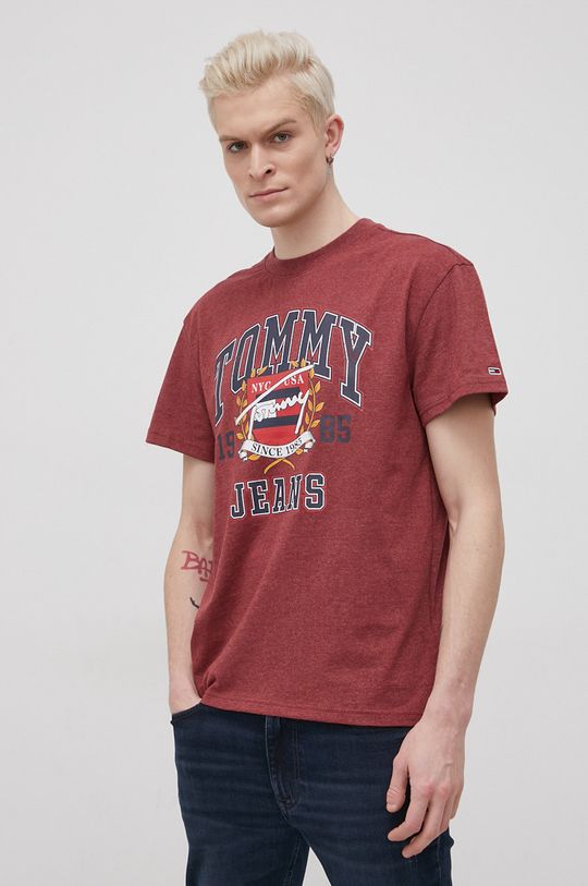 boja kestena Majica kratkih rukava Tommy Jeans Muški