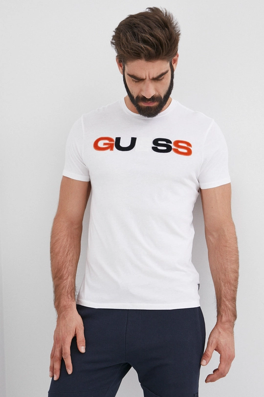 biały Guess T-shirt