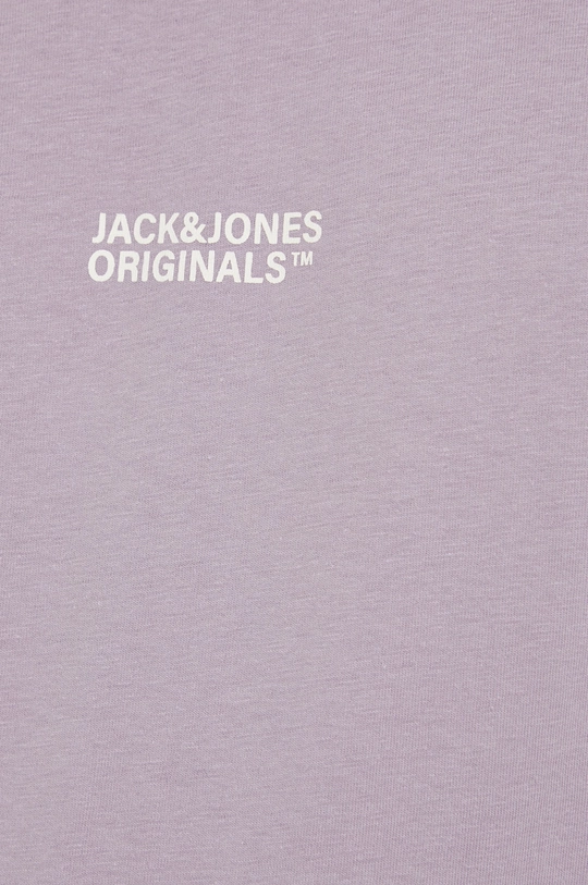 fialová Bavlnené tričko Jack & Jones