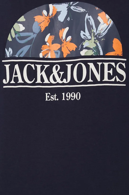 σκούρο μπλε Βαμβακερό μπλουζάκι Jack & Jones