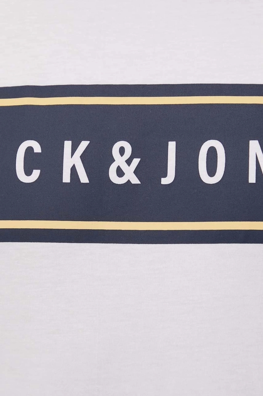 Βαμβακερό μπλουζάκι Jack & Jones Ανδρικά