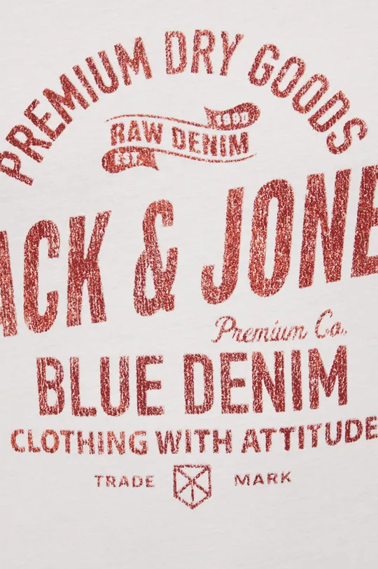 μπεζ Βαμβακερό μπλουζάκι Premium by Jack&Jones