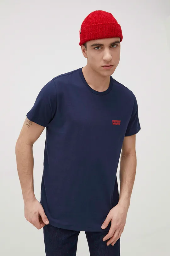 πολύχρωμο Levi's - Βαμβακερό μπλουζάκι (2-pack) Ανδρικά