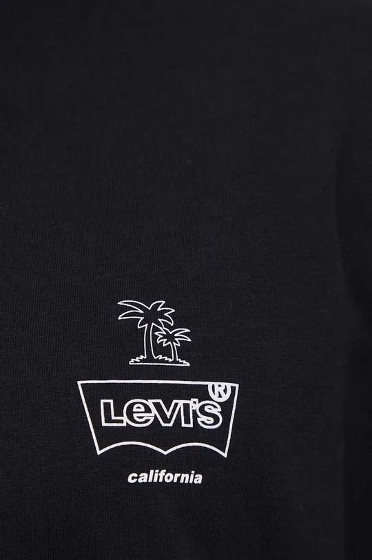 Βαμβακερό μπλουζάκι Levi's