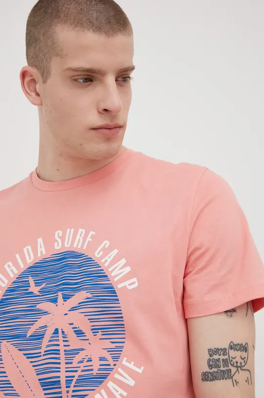 narančasta Pamučna majica Produkt by Jack & Jones