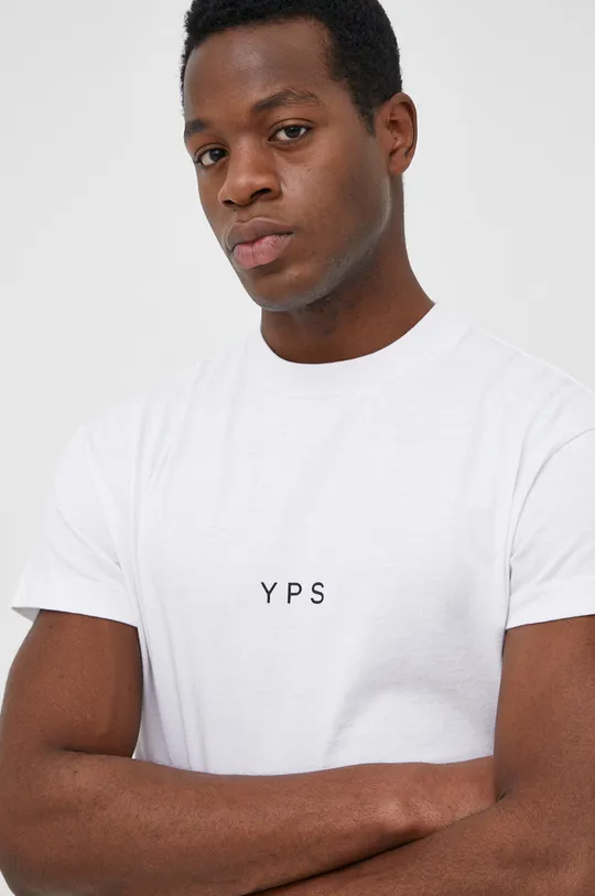 λευκό Βαμβακερό μπλουζάκι Young Poets Society