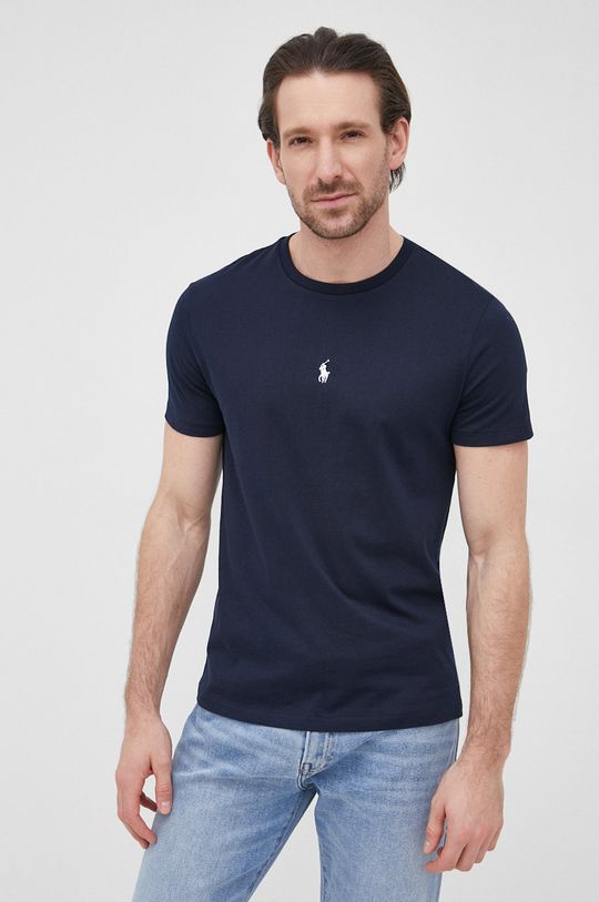 Polo Ralph Lauren t-shirt bawełniany 710839046004 granatowy