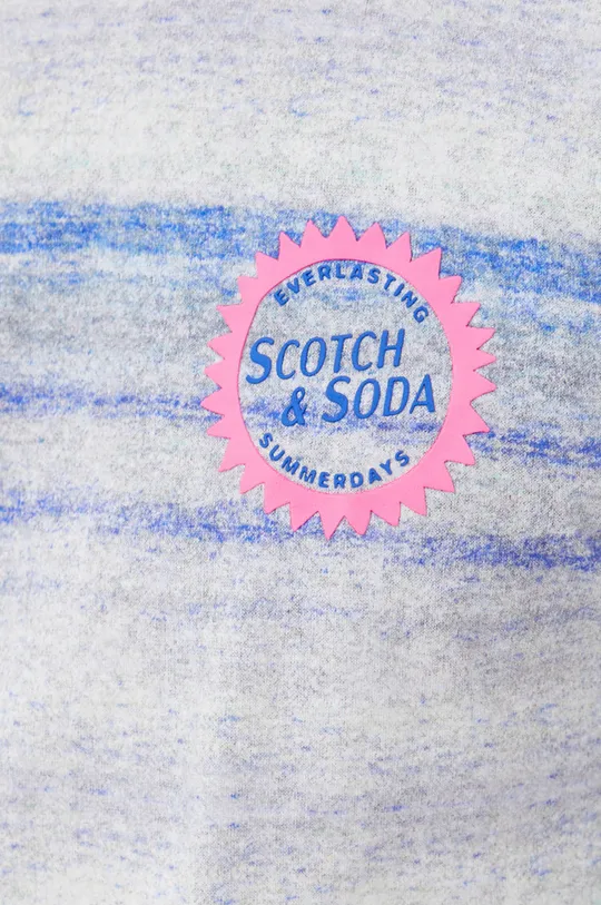 Βαμβακερό μπλουζάκι Scotch & Soda Ανδρικά