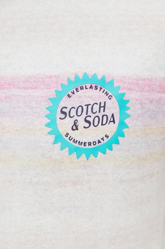 Bavlnené tričko Scotch & Soda Pánsky