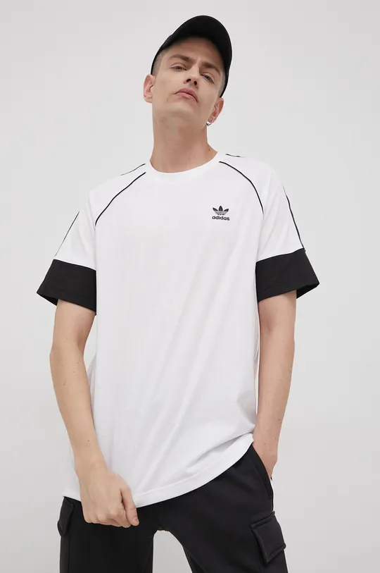 adidas Originals - Bavlnené tričko HC2089 biela
