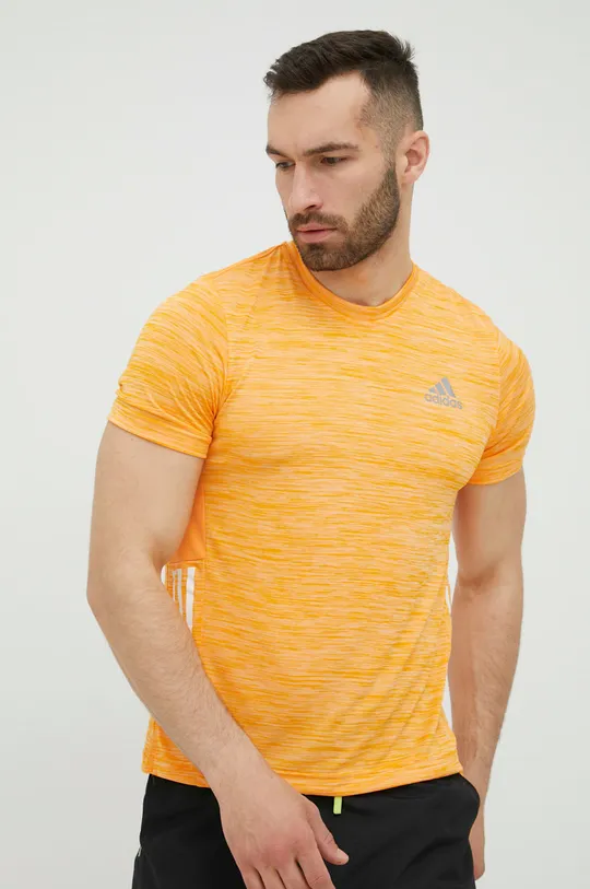 adidas Performance t-shirt treningowy HC3333 pomarańczowy