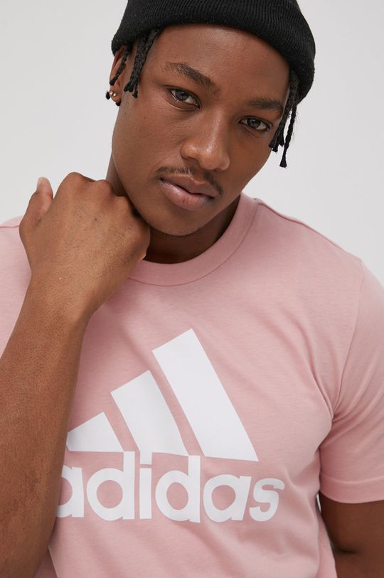roz Adidas Tricou din bumbac HE1851