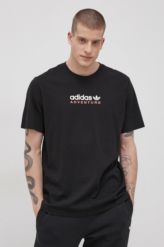 adidas Originals T-shirt bawełniany HF4775 100 % Bawełna