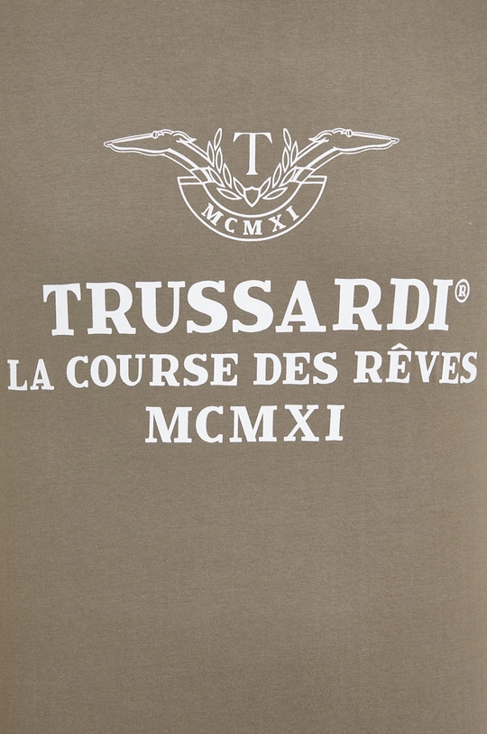 Хлопковая футболка Trussardi Мужской