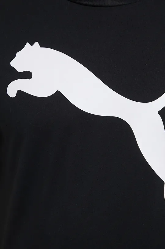 μαύρο Μπλουζάκι προπόνησης Puma Active Big Logo
