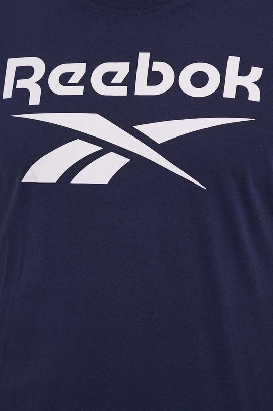 námořnická modř Bavlněné tričko Reebok HD4220