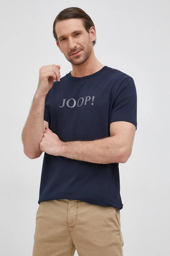 granatowy Joop! T-shirt Męski