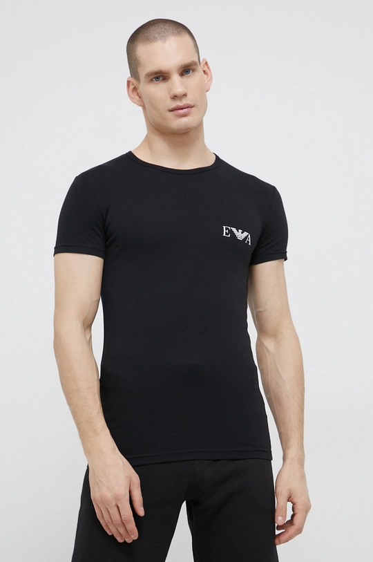 Emporio Armani Underwear t-shirt (2-pack) fekete