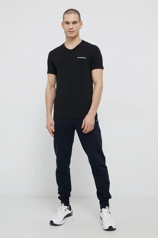Emporio Armani Underwear T-shirt (2-pack) 111849.2R717 czarny