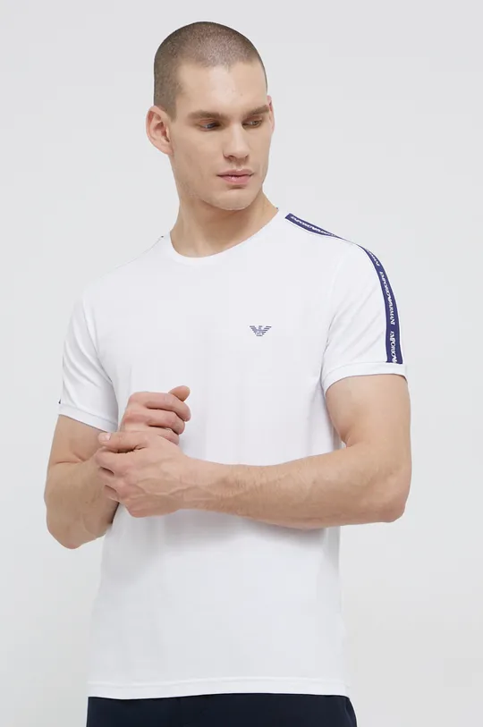 λευκό Μπλουζάκι Emporio Armani Underwear Ανδρικά