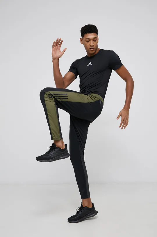 Majica kratkih rukava za trening adidas Performance crna