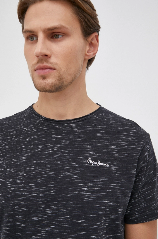 czarny Pepe Jeans T-shirt Paul