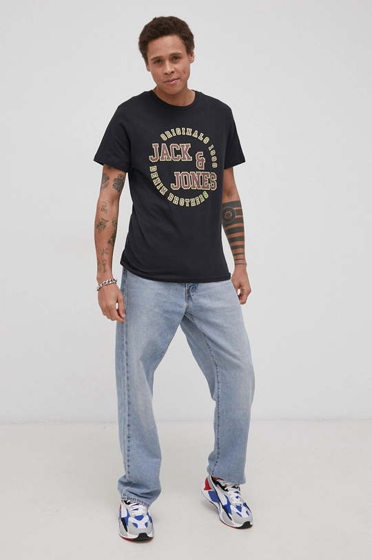 Jack & Jones T-shirt bawełniany szary