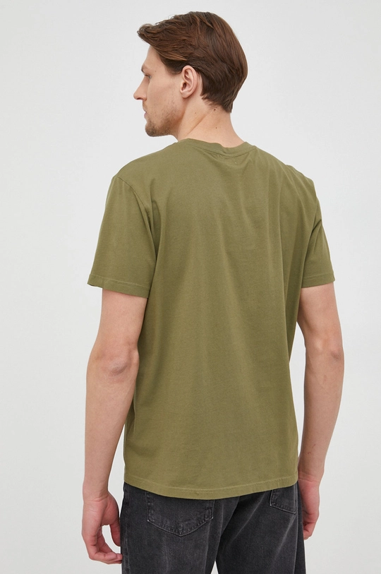 Woolrich t-shirt bawełniany 100 % Bawełna