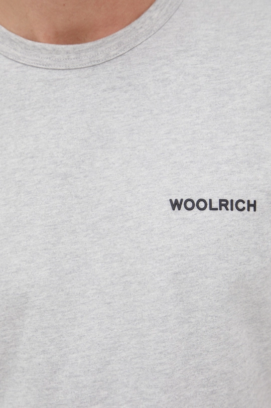 Bavlnené tričko Woolrich Pánsky