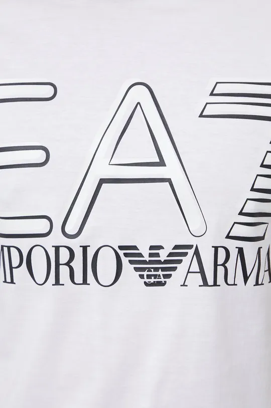 Bavlnené tričko EA7 Emporio Armani Pánsky