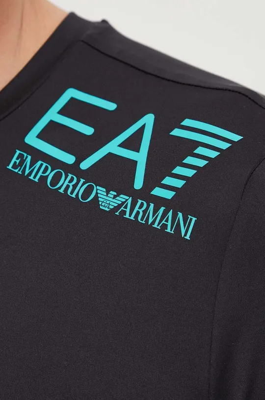 czarny EA7 Emporio Armani t-shirt Training